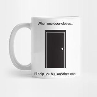 Realtor Opening Doors Mug